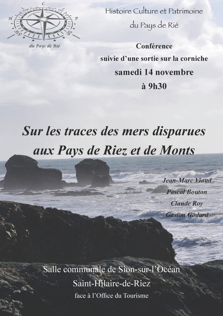 Une conférence sur les traces des mers disparues