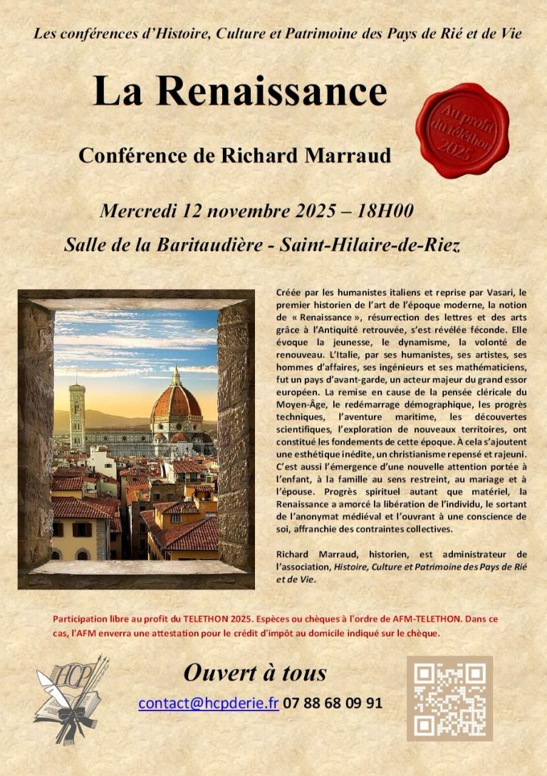 Conférence sur la Renaissance