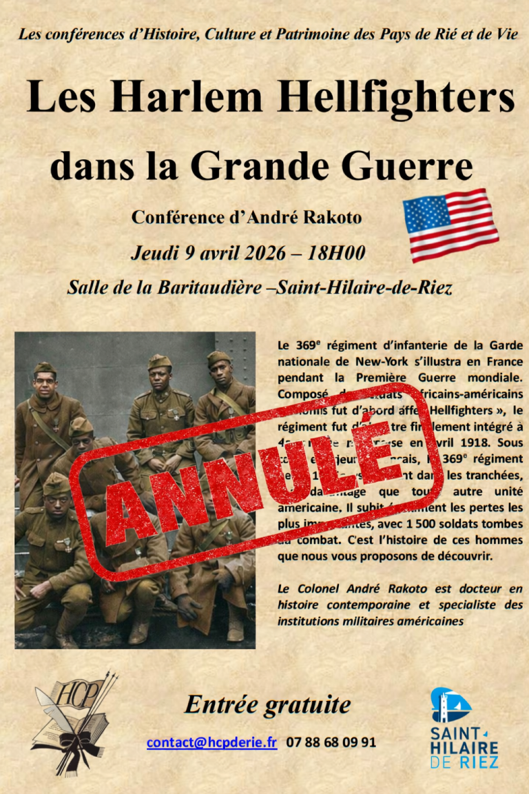 Les Harlem Hellfighters, conférence d’André Rakoto