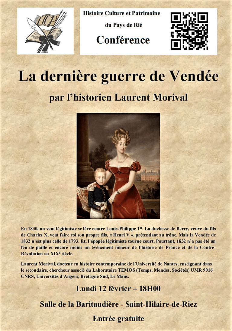 La dernière guerre de Vendee