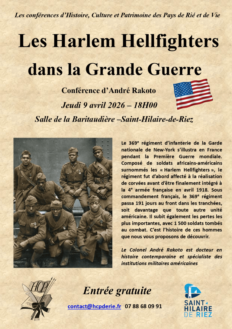 Les Harlem Hellfighters, conférence d’André Rakoto