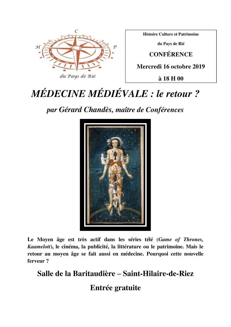 Conférence sur La médecine médiévale